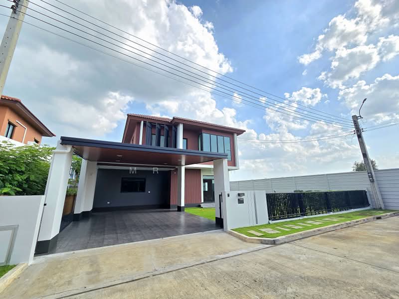 The Ricco Residence Wongwaen-Hathairat : เดอะริคโค้ เรสซิเดนซ์ วงแหวนฯ-หทัยราษฎร์, กรุงเทพ, ถนนไทยรามัญ, สามวาตะวันตก, คลองสามวา, กรุงเทพ, 218 ตร.ม., บ้านเดี่ยว ขาย, โดย Mr. โพส, 500439842 - DDproperty.com