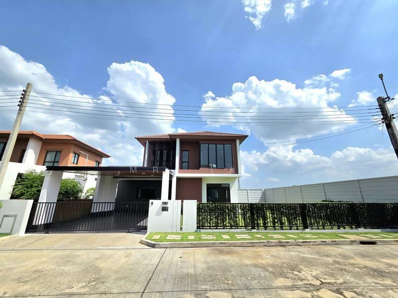 The Ricco Residence Wongwaen-Hathairat : เดอะริคโค้ เรสซิเดนซ์ วงแหวนฯ-หทัยราษฎร์, กรุงเทพ, ถนนไทยรามัญ, สามวาตะวันตก, คลองสามวา, กรุงเทพ, 218 ตร.ม., บ้านเดี่ยว ขาย, โดย Mr. โพส, 500439842 - DDproperty.com