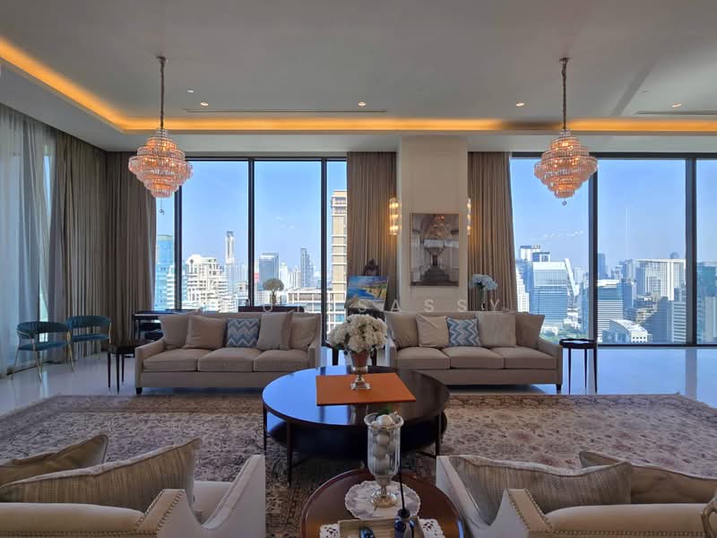 The Residences at Sindhorn Kempinski : เดอะ เรสซิเดนซ์ แอท สินธร เคมปินสกี้, กรุงเทพ, 88 ซอยต้นสน ถนน สารสิน, ลุมพินี, ปทุมวัน, กรุงเทพ, 514 ตร.ม., คอนโด ให้เช่า, โดย Khun Sassy, 500439905 - DDproperty.com
