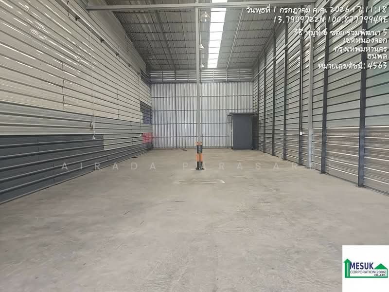 โกดังเช่าลาดกระบัง-ร่มเกล้า ใกล้ ขนส่งพื้นที่ 4, Bangkok, Lam Phak Chi, Nong Chok, Bangkok, , 176 sqm, Warehouse/Factory For Rent, by Airada Parasarn, 500440007 - DDproperty.com