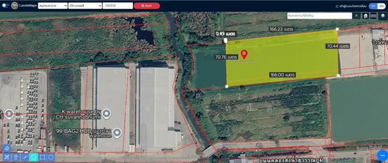 Land for sale in Bang Phli, Samrong, Thepharak, Phraeksa, Puchaosamingphrai, Sridan, Paknam, Bang Pu, Samut Prakan, Bang Pla, Bang Plee, Samut Prakan, , 11,578 sqm, Land For Sale, by แววดาว ทองประหยัด, 500440092 - DDproperty.com