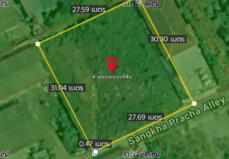 ที่ดินหนองจอก กรุงเทพมหานคร, กรุงเทพ, ลำต้อยติ่ง, หนองจอก, กรุงเทพ, 820 ตร.ม., ที่ดิน ขาย, โดย The Best Property นิ, 500440100 - DDproperty.com