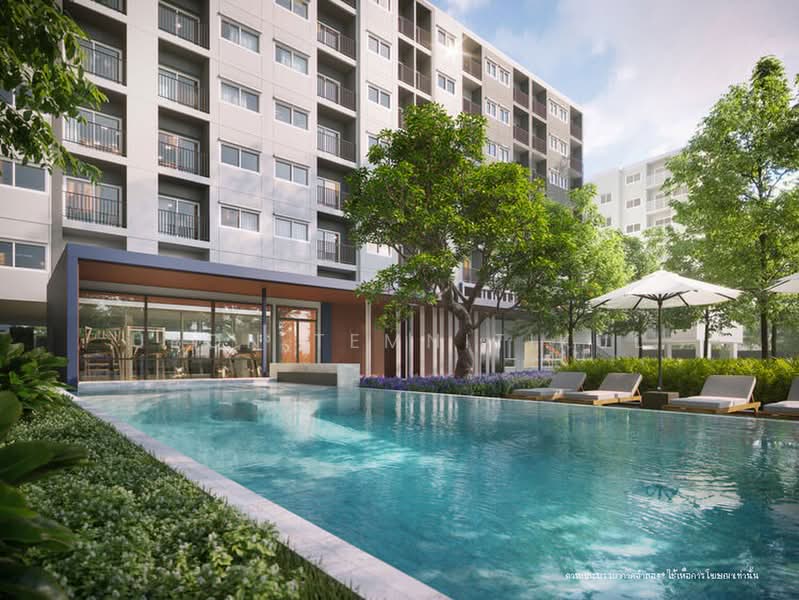 Sena Kith Srinakarin-Sridan, Samut Prakan, Sukhumvit Road 113, Samrong Nua, Muang Samut Prakarn, Samut Prakan, 1 Bedroom, 27 sqm, Condo For Rent, by Ubon Temnitikul, 500440184 - DDproperty.com