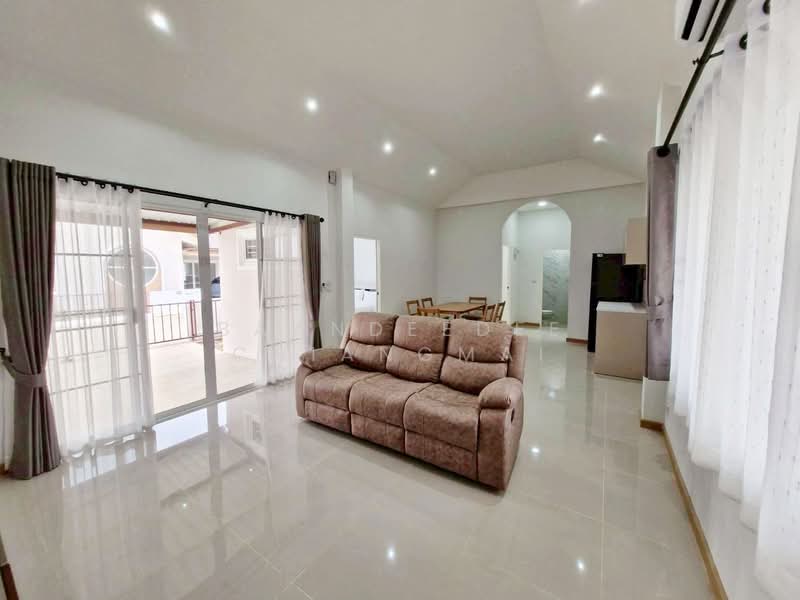 A house for rent near 89 Plaza, Chiang Mai Rental Price: 15,000 THB / month Property ID: No.15H750, Chiang Mai, Nong Phung, Saraphi, Chiang Mai, 3 Bedrooms, 150 sqm, Single Detached House For Rent, by Baandeedee Chiangmai, 500440506 - DDproperty.com