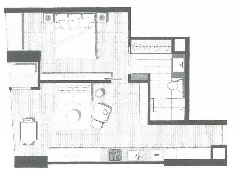 The Alcove Thonglor 10, Bangkok, 199 Soi Sukhumvit 63, Sukhumvit Road, Khlong Tan Nua, Watthana, Bangkok, 1 Bedroom, 54 sqm, Condo For Rent, by Oraon Suwanmongko, 500440572 - DDproperty.com