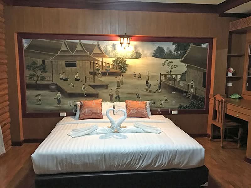 A house for rent near Chiang Mai International Exhibition and Convention Centre, No.2H032, Chiang Mai, Chang Phuak, Muang Chiang Mai, Chiang Mai, 5 Bedrooms, 200 sqm, Single Detached House For Rent, by Baandeedee Chiangmai, 500440601 - DDproperty.com
