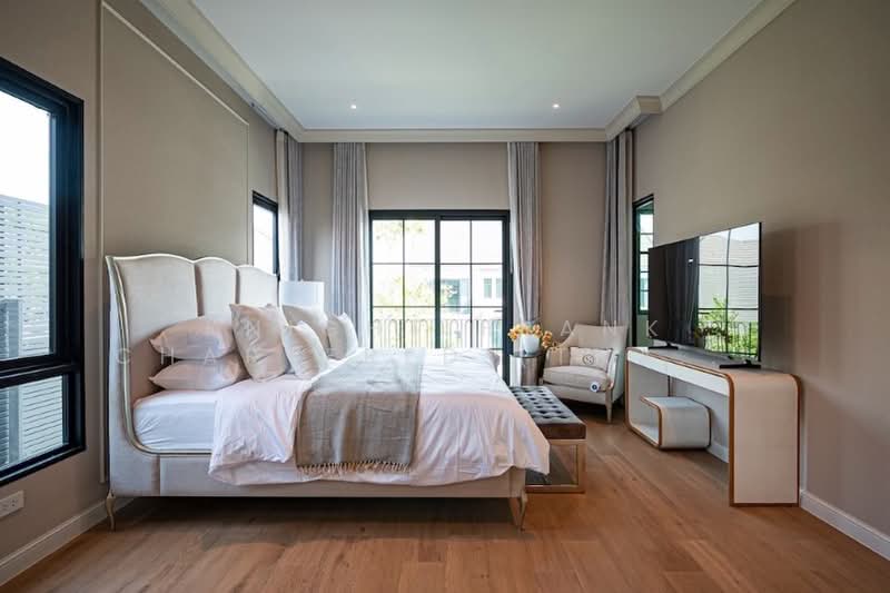 Narinsiri Rama 9-Krungthep Kreetha, Bangkok, Saphan Sung, Bangkok, 4 Bedrooms, 330 sqm, Single Detached House For Rent, by Knight Frank Chartered (Thailand) Co.,Ltd, 500440701 - DDproperty.com