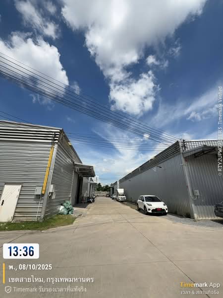 สายไหม, Bangkok, Sai Mai, Bangkok, , 105 sqm, Warehouse/Factory For Rent, by พรรณิภา เลากลาง, 500440913 - DDproperty.com