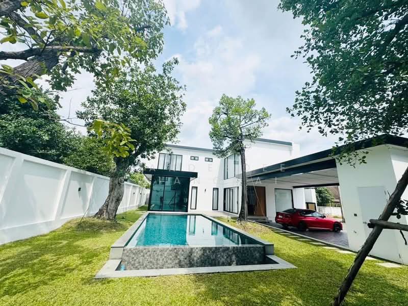 Luxury Pool Villa for Rent near Big C Mae Hia, Chiang Mai Rental Price: 120,000 THB / month No.9P002, Chiang Mai, Mae Hia, Muang Chiang Mai, Chiang Mai, 4 Bedrooms, 409 sqm, Single Detached House For Rent, by Baandeedee Chiangmai, 500440935 - DDproperty.com