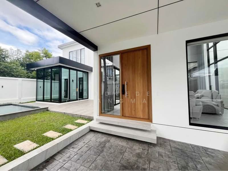 Pool Villa ให้เช่า ใกล้บิ๊กซีแม่เหียะ เพียง 10 นาที ค่าเช่า 120,000 บาท /เดือน รหัสทรัพย์ : No.9P002, เชียงใหม่, แม่เหียะ, เมืองเชียงใหม่, เชียงใหม่, 409 ตร.ม., บ้านเดี่ยว ให้เช่า, โดย Baandeedee Chiangmai, 500440935 - DDproperty.com
