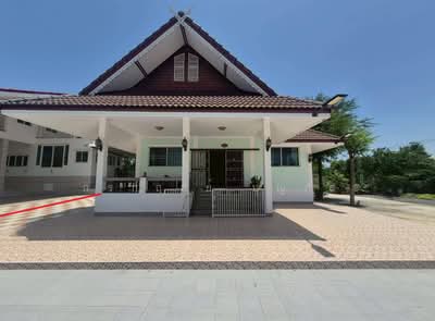 ขาย - บ้านเดี่ยวชั้นเดียว 2 หลัง ( สร้างเอง ) 372.7 ตารางวา ซอยรังสิต-นครนายก 31 (บงกช59), ปทุมธานี