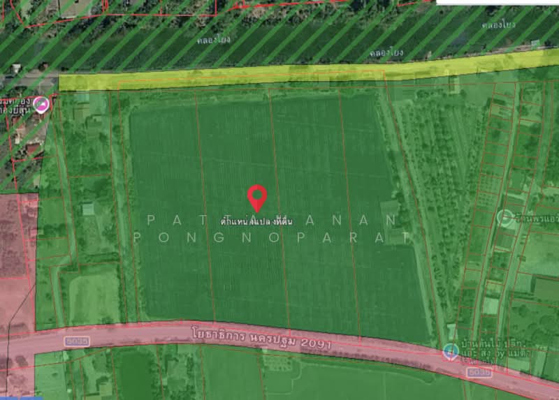 ที่ดินถนนาวทอง ตำบล มหาสวัสดิ์ อำเภอพุทธมณฑล นครปฐม, Nakhon Pathom, โยธาธิการ นครปฐม 2091, Mahasawat, Phuttha Mon Thon, Nakhon Pathom, , 39,324 sqm, Land For Sale, by Pattamanan Pongnoparat, 500441902 - DDproperty.com