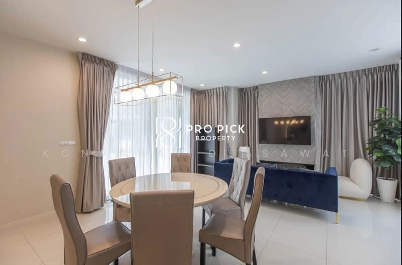 For Rent Town Home Ekkamai - Ramintra Sukhonthasawat Lat Phrao Bangkok PP-00458, Bangkok, ประเสริฐมนูญกิจ, Lat Phrao, Bangkok, 4 Bedrooms, 241 sqm, Townhouse For Rent, by Konrarat Deesawat, 500442101 - DDproperty.com