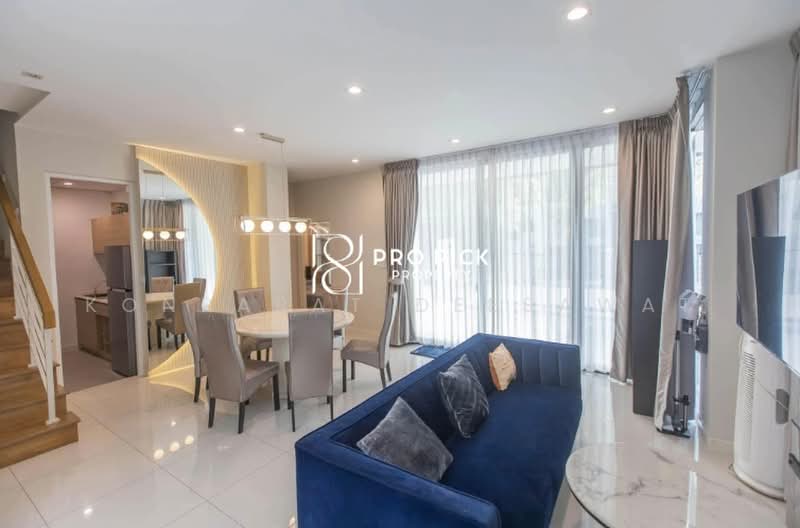 For Rent Town Home Ekkamai - Ramintra Sukhonthasawat Lat Phrao Bangkok PP-00458, Bangkok, ประเสริฐมนูญกิจ, Lat Phrao, Bangkok, 4 Bedrooms, 241 sqm, Townhouse For Rent, by Konrarat Deesawat, 500442101 - DDproperty.com