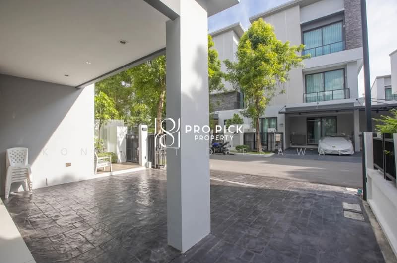 For Rent Town Home Ekkamai - Ramintra Sukhonthasawat Lat Phrao Bangkok PP-00458, Bangkok, ประเสริฐมนูญกิจ, Lat Phrao, Bangkok, 4 Bedrooms, 241 sqm, Townhouse For Rent, by Konrarat Deesawat, 500442101 - DDproperty.com