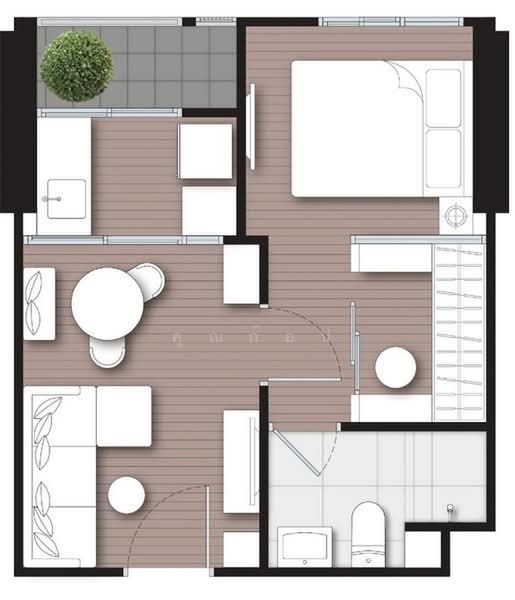 NUE Noble Srinakarin-Lasalle, Samut Prakan, Srinakarin Road, Samrong Nua, Muang Samut Prakarn, Samut Prakan, 1 Bedroom, 31 sqm, Condo For Sale, by คุณก๊อป, 500442176 - DDproperty.com