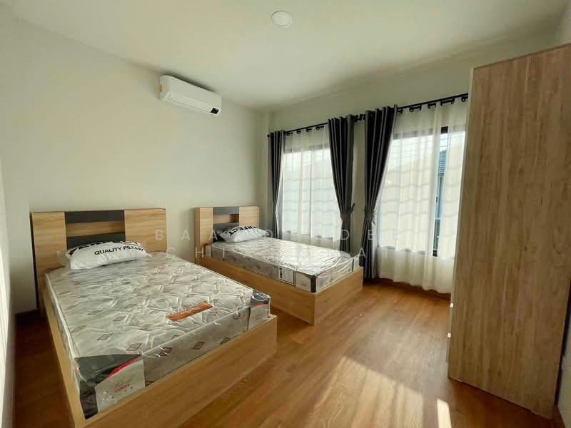 บ้านให้เช่า – ใกล้สนามกอล์ฟ M Sport Complex เพียง 10 นาที ค่าเช่า 22,000 บาท / เดือน No.13H733, เชียงใหม่, ต้นเปา, สันกำแพง, เชียงใหม่, 150 ตร.ม., บ้านเดี่ยว ให้เช่า, โดย Baandeedee Chiangmai, 500442283 - DDproperty.com