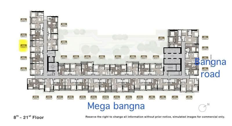 Nue Mega Plus Bangna, Samut Prakan, Bang Na-Trat Frontage Rd, Bang Kaeo, Bang Plee, Samut Prakan, 1 Bedroom, 30 sqm, Condo For Rent, by Khun Toey เตย, 500442445 - DDproperty.com