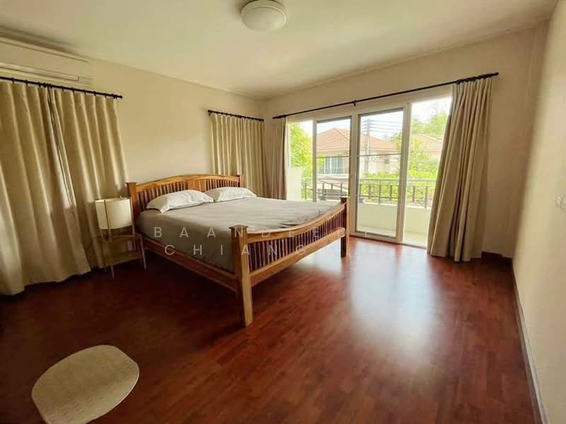 A house for rent near Lanna Golf Course, Chiang Mai Rental Price: 25,000 THB / month No.4H085, Chiang Mai, Chang Phuak, Muang Chiang Mai, Chiang Mai, 3 Bedrooms, 150 sqm, Single Detached House For Rent, by Baandeedee Chiangmai, 500442598 - DDproperty.com