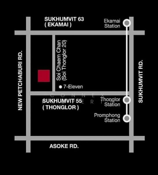 Baan Chan Condominium, Bangkok, Soi Thonglor 20, Thonglor Road, Khlong Tan Nua, Watthana, Bangkok, 3 Bedrooms, 145 sqm, Condo For Sale, by Connex Property, 500442680 - DDproperty.com