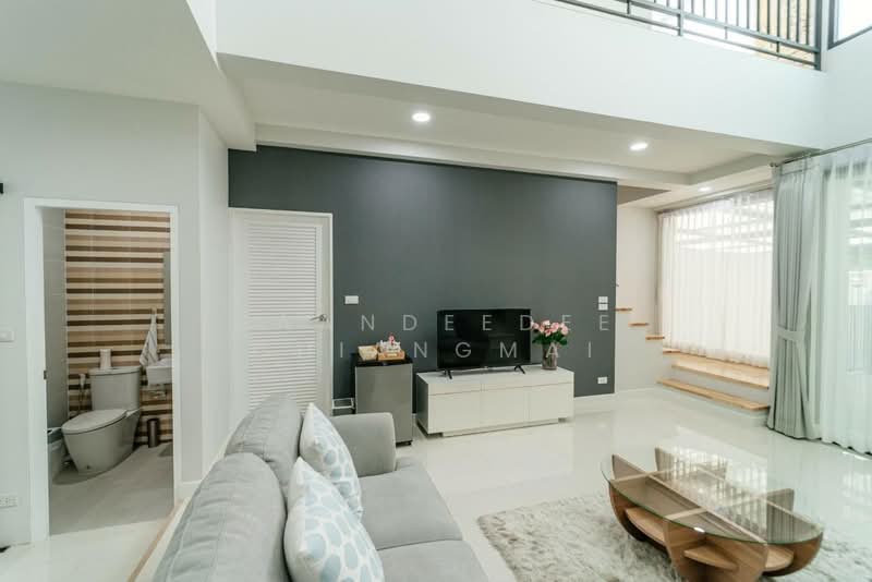 Townhome for rent near Sarasas Witaed Lanna School, Rental Price: 28,000 THB / month No.9H259, Chiang Mai, Mae Hia, Muang Chiang Mai, Chiang Mai, 3 Bedrooms, 110 sqm, Townhouse For Rent, by Baandeedee Chiangmai, 500442811 - DDproperty.com