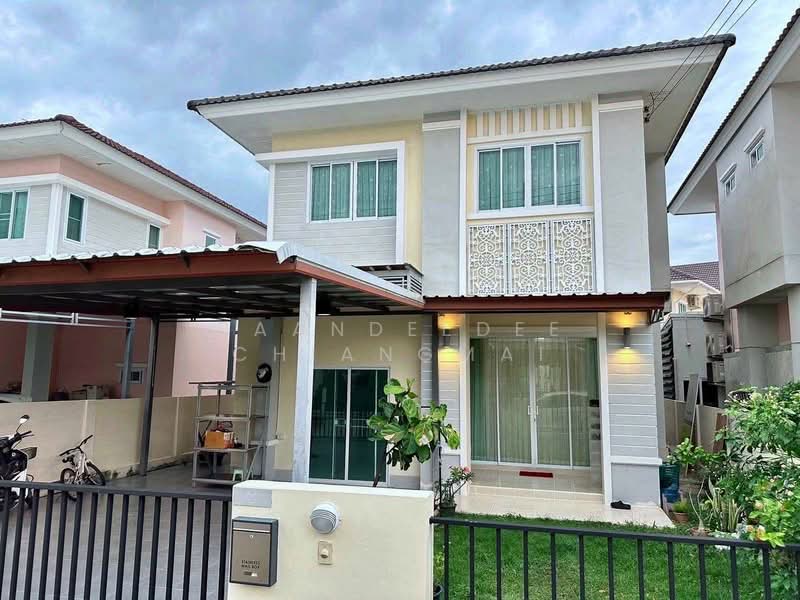 A house for rent near 89 Plaza, Chiang Mai Rental Price: 20,000 THB / month Property ID: No.15H582, Chiang Mai, Nong Phung, Saraphi, Chiang Mai, 3 Bedrooms, 150 sqm, Single Detached House For Rent, by Baandeedee Chiangmai, 500442847 - DDproperty.com