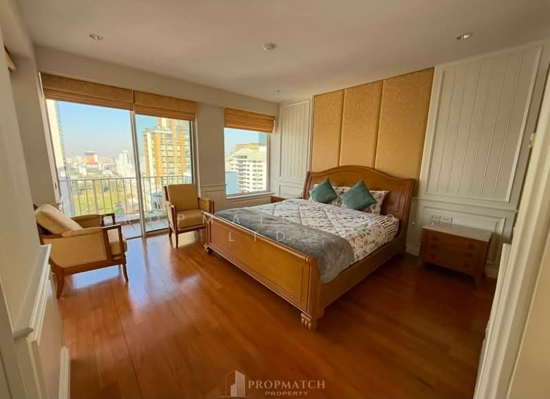 Langsuan Ville, Bangkok, 50 Soi Langsuan, Lumphini, Pathum Wan, Bangkok, 2 Bedrooms, 161 sqm, Condo For Rent, by PROPMATCH CO., LTD., 500442891 - DDproperty.com