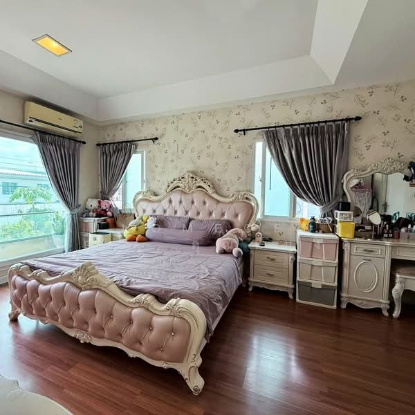 Mantana Lake Watcharapol, Bangkok, Sukhaphiban 5 Road, O-Ngoen, Sai Mai, Bangkok, 3 Bedrooms, 136 sqm, Single Detached House For Sale, by AJHOMECENTER - คุณแบงค์, 500443263 - DDproperty.com
