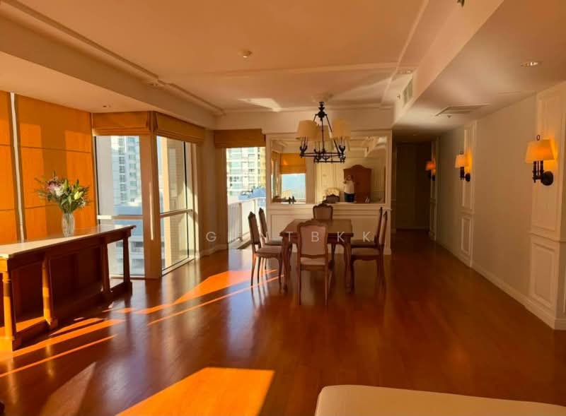 Langsuan Ville, Bangkok, 50 Soi Langsuan, Lumphini, Pathum Wan, Bangkok, 2 Bedrooms, 161 sqm, Condo For Rent, by Agentbkk, 500443327 - DDproperty.com