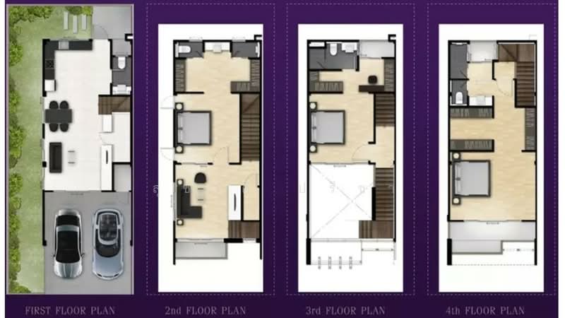 Bless Town Sukhumvit 50, Bangkok, Sukhumvit 50 Road, Phra Kanong, Khlong Toei, Bangkok, 3 Bedrooms, 240 sqm, Townhouse For Sale, by สุชาติ ปรีชา, 500443543 - DDproperty.com