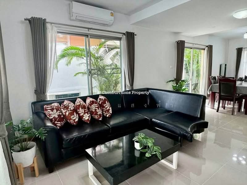 ให้เช่าบ้านเดี่ยว ม.เฮ้าส์ออฟคานารี สวนเสือ ศรีราชา, Chon Buri (Pattaya), Surasak, Si Racha, Chon Buri (Pattaya), 3 Bedrooms, 200 sqm, Single Detached House For Rent, by Dusit Saengfa, 500443668 - DDproperty.com