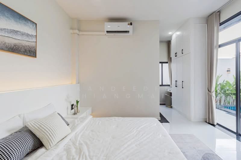 Pool Villa ให้เช่า - ใกล้บิ๊กซีแม่เหียะ เพียง 5 นาที ค่าเช่า 100,000 บาท/เดือน รหัสทรัพย์ : No.9P029, เชียงใหม่, ป่าแดด, เมืองเชียงใหม่, เชียงใหม่, 200 ตร.ม., บ้านเดี่ยว ให้เช่า, โดย Baandeedee Chiangmai, 500444292 - DDproperty.com