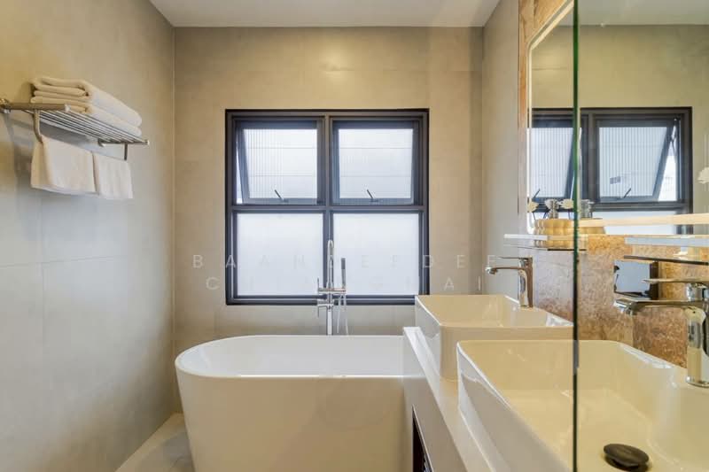 Luxury Pool Villa for Rent near Big C Mae Hia, Chiang Mai Rental Price: 100,000 THB / month No.9P029, Chiang Mai, Pa Daet, Muang Chiang Mai, Chiang Mai, 4 Bedrooms, 200 sqm, Single Detached House For Rent, by Baandeedee Chiangmai, 500444292 - DDproperty.com