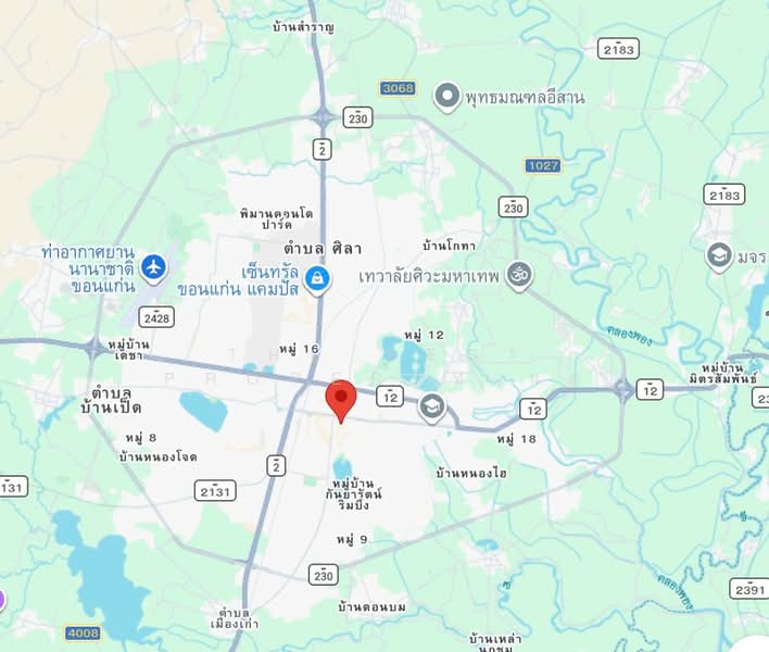 ที่ดินในเมือง ขอนแก่น, Khon Kaen, Nai Muang, Muang Khon Kaen, Khon Kaen, , 304 sqm, Land For Sale, by The Best Property นก, 500444567 - DDproperty.com