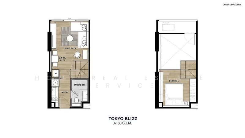 Siamese Rama 9, Bangkok, Rama 9 Road, Huai Khwang, Bangkok, 1 Bedroom, 38 sqm, Condo For Sale, by HOME Real Estate Service, 500444642 - DDproperty.com