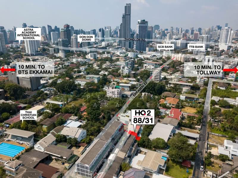3-BR Townhouse, Bangkok, Khlong Tan Nua, Watthana, Bangkok, 3 Bedrooms, 215 sqm, Townhouse For Sale, by Pemika Aukkaraleekul, 500444745 - DDproperty.com
