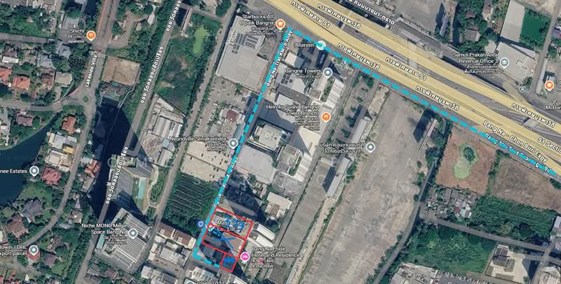 ที่ดินบางนา กม.6, Bangkok, Bang Na, Bangkok, , 1,292 sqm, Land For Sale, by HOME Real Estate Service, 500444776 - DDproperty.com