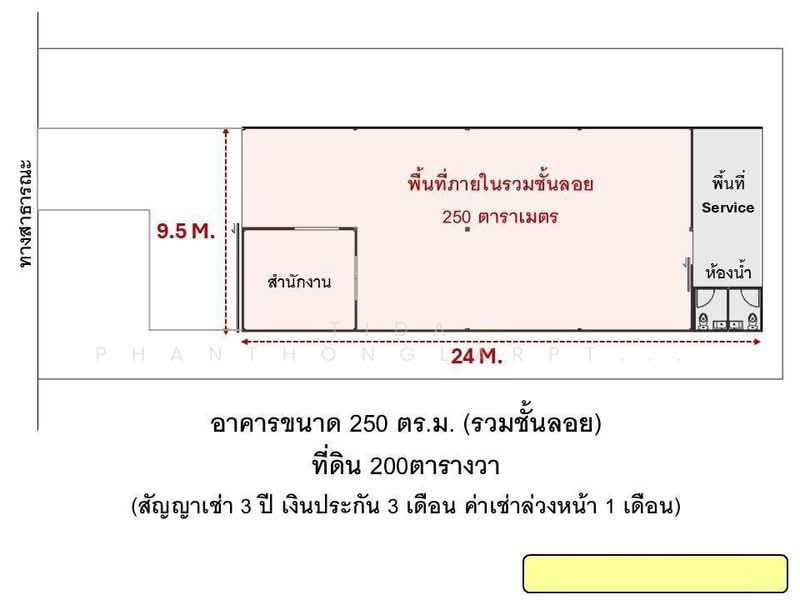 ให้เช่า โกดังพร้อมออฟฟิส มีนบุรี-ร่มเกล้า (Min Buri-Rom Klao) 250 ตรม. 200 ตร.วา., กรุงเทพ, แสนแสบ, มีนบุรี, กรุงเทพ, 250 ตร.ม., โกดัง-โรงงาน ให้เช่า, โดย Tida phanthonglarptawee, 500444819 - DDproperty.com