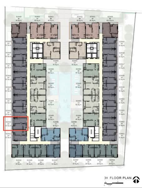 Quintara Treehaus Sukhumvit 42, Bangkok, Soi Bar Bose 2, Sukhumvit 42, Phra Kanong, Khlong Toei, Bangkok, 1 Bedroom, 32 sqm, Condo For Sale, by Pemika Aukkaraleekul, 500445077 - DDproperty.com
