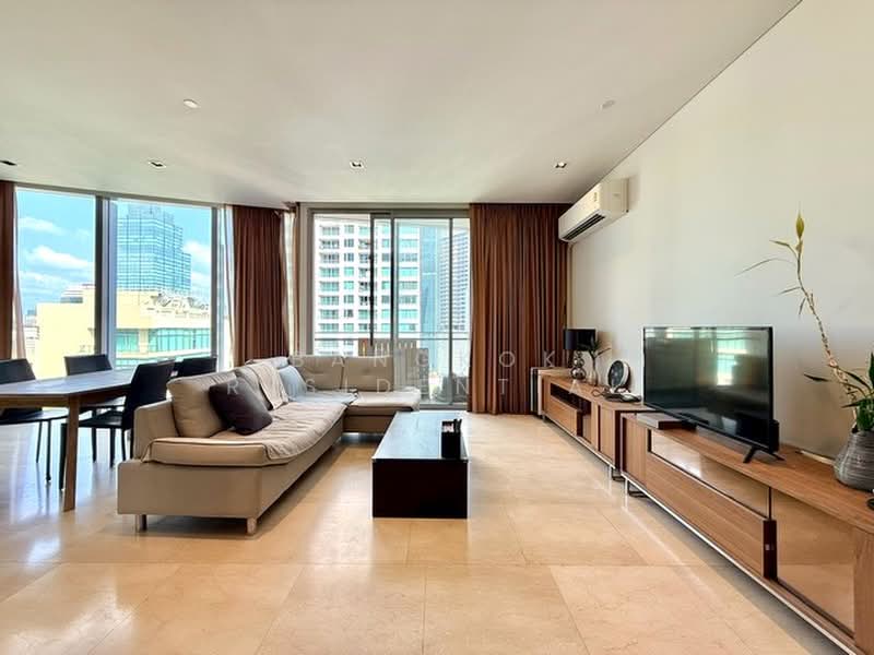 Saladaeng Residences, Bangkok, 29/1 North Sathorn Road, Silom, Bang Rak, Bangkok, 2 Bedrooms, 122 sqm, Condo For Rent, by Bangkok Residential, 500445216 - DDproperty.com