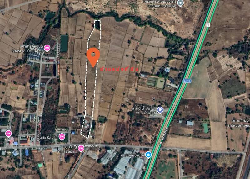 ที่ดินบ้านไผ่ ขอนแก่น, Khon Kaen, Ban Phai, Khon Kaen, , 22,560 sqm, Land For Sale, by The Best Property อัคร, 500445244 - DDproperty.com