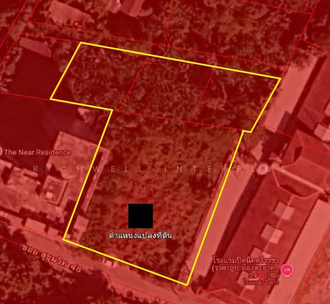 Land for sale in the heart of Sriracha, 1 rai, Sukhumvit Soi 48, 400 meters from the beach, Chon Buri (Pattaya), Surasak, Si Racha, Chon Buri (Pattaya), , 2,380 sqm, Land For Sale, by RICHWELL INTERPLUS, 500445273 - DDproperty.com