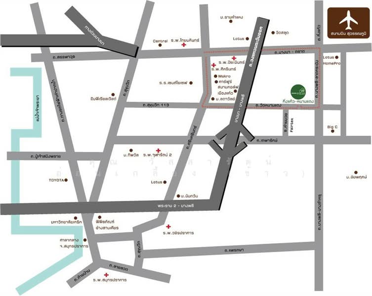พฤกษาวิลล์ 38 กิ่งแก้ว-หนามแดง (Pruksa Ville 38 King Kaew-Nham Daeng), สมุทรปราการ, ถนนหนามแดง-บางพลี, บางพลีใหญ่, บางพลี, สมุทรปราการ, 100 ตร.ม., ทาวน์เฮ้าส์ ขาย, โดย คุณ วัสสารัตน์ อ่อนเกลี้ยง (ข้าว), 500446272 - DDproperty.com