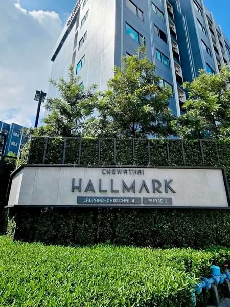 Chewathai Hallmark Ladprao - Chokchai 4 (Phase 2), Bangkok, Sangkhom Songkhro Road, Saphan Song, Wang Thonglang, Bangkok, 1 Bedroom, 38 sqm, Condo For Rent, by Fazwaz (Thailand) Co., Ltd., 500446387 - DDproperty.com