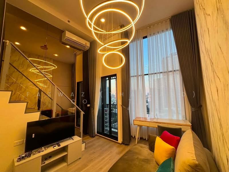 SOHO Bangkok Ratchada, Bangkok, 74 Pracha Rat Bamphen Rd, Huai Khwang, Bangkok, 1 Bedroom, 38 sqm, Condo For Rent, by Fazwaz (Thailand) Co., Ltd., 500446488 - DDproperty.com