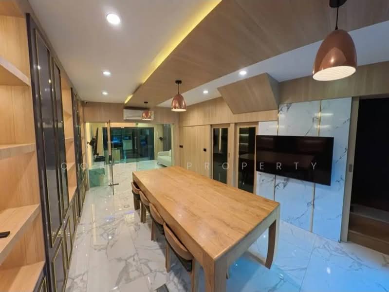 Baan Klang Muang Ramintra-Watcharapol, Bangkok, Chalong Rat Expressway, O-Ngoen, Sai Mai, Bangkok, 3 Bedrooms, 145 sqm, Townhouse For Rent, by Connex Property, 500446577 - DDproperty.com