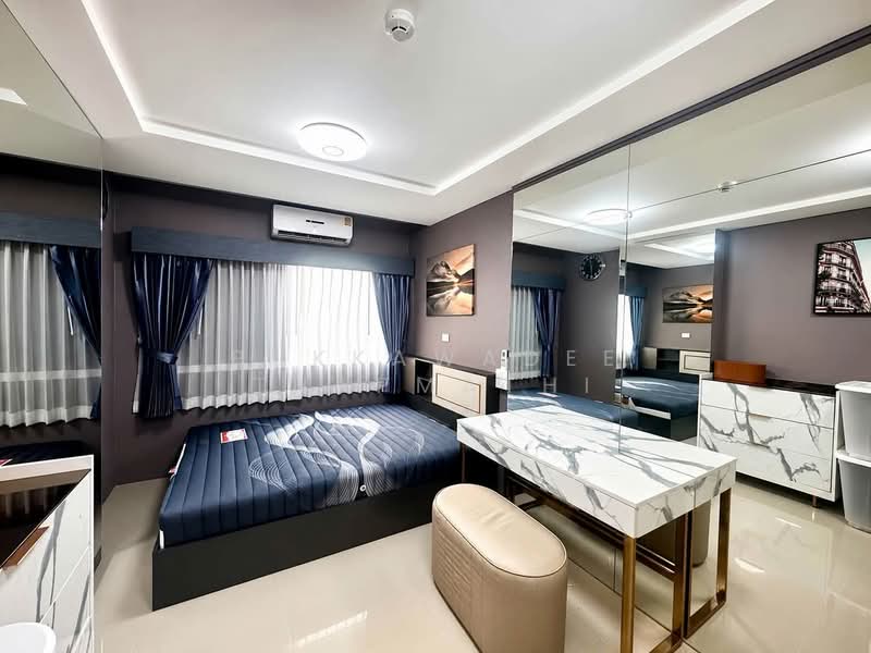 Trio Gems, Chon Buri (Pattaya), Chom Thian 16 Alley, Nong Pru, Bang Lamung (Pattaya), Chon Buri (Pattaya), 1 Bedroom, 33 sqm, Condo For Sale, by Pukkawadee Thapmathi, 500446753 - DDproperty.com