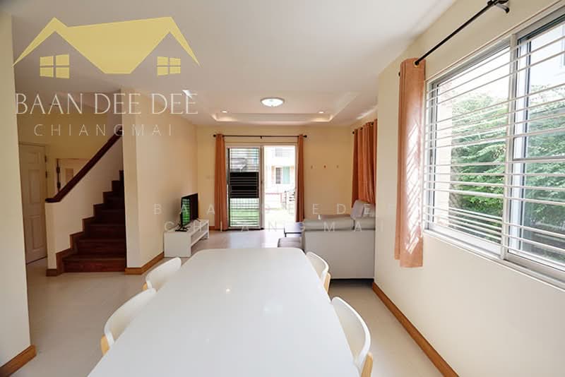 A house for rent near HomePro Sansai, Chiang Mai Rental Price:18,000THB/month Property ID: No.11H121, Chiang Mai, San Sai Noi, San Sai, Chiang Mai, 3 Bedrooms, 150 sqm, Single Detached House For Rent, by Baandeedee Chiangmai, 500447030 - DDproperty.com