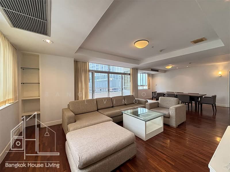 Krungthep Thani Tower, Bangkok, 56 Soi Sukhumvit 24, Khong Tan, Khlong Toei, Bangkok, 3 Bedrooms, 230 sqm, Condo For Rent, by Bangkok House Living, 500447173 - DDproperty.com