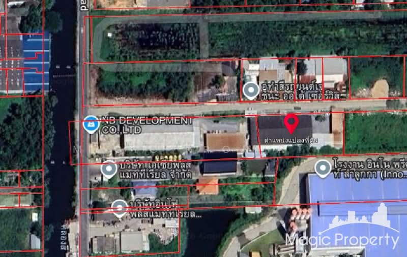 Land 4 Rai with Factory For Sale in Leab Klong 4 Road, Pathum Thani, Lat Sawai, Lam Luk Ka, Pathum Thani, , 7,568 sqm, Land For Sale, by Magic Property, 500447476 - DDproperty.com